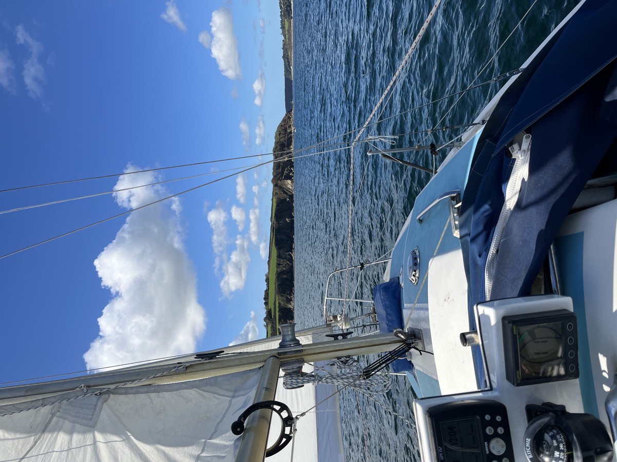 Admiral Fitzroy under sail